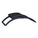 Outsunny Foldable Rattan Single Lounger - Black