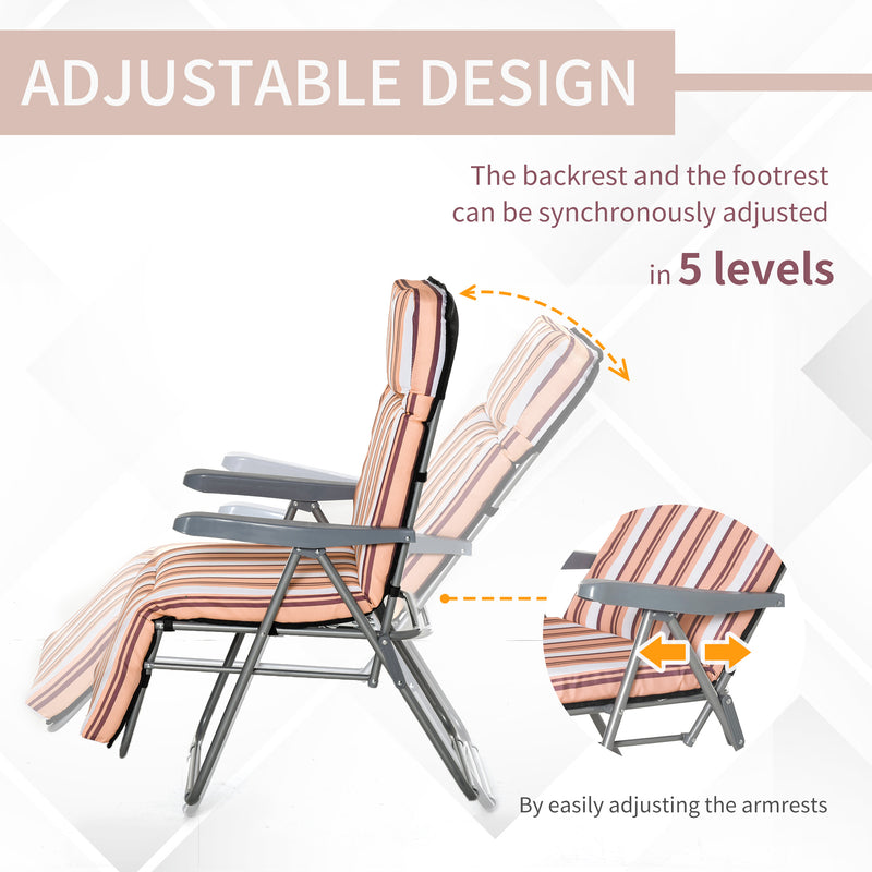 Outsunny Lounge Chair Set