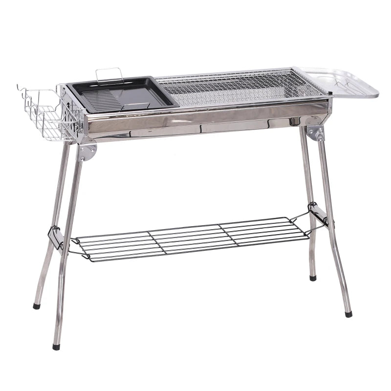 Portable Charcoal Folding Grill Outdoor BBQ