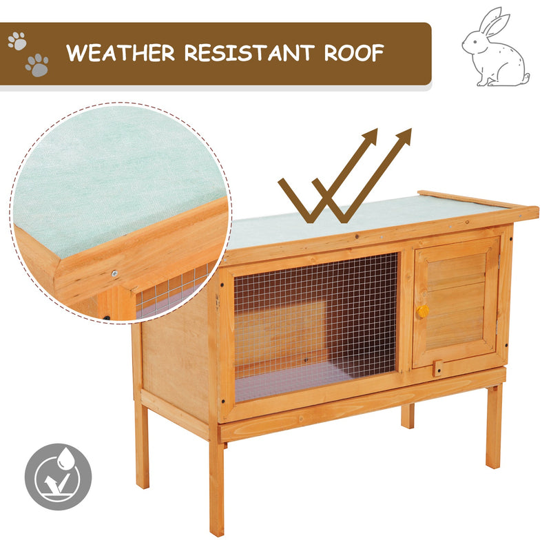 Pawhut Outdoor Rabbit Hutch