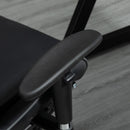 HOMCOM Gaming Chair with Backrest Grey