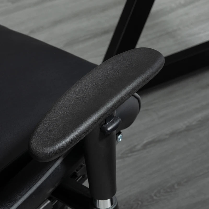 HOMCOM Gaming Chair with Backrest Grey