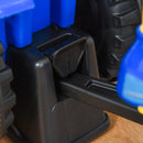 HOMCOM Baby Ride On Car and Trailer - Blue