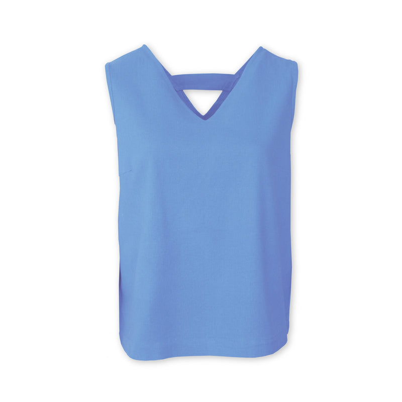 Charlotte West Linen Sleeveless Top - Cerise