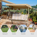 Outsunny 3 Seater Swing Bench