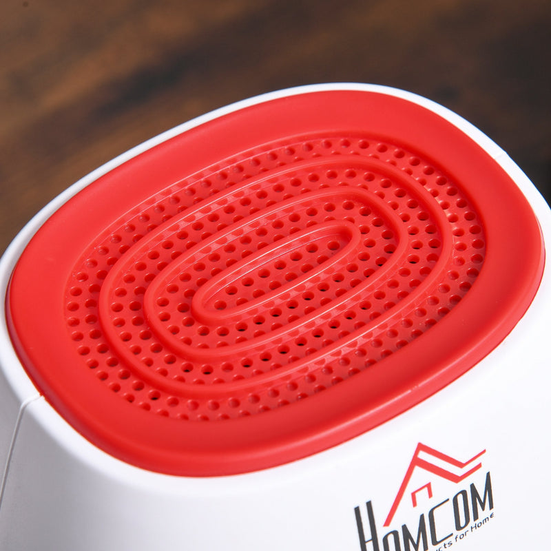 HOMCOM Portable De Humidifier 500ml Small White