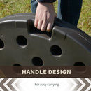 Outsunny Umbrella Base Set