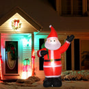 HOMCOM Christmas Inflatable Santa Claus 8'