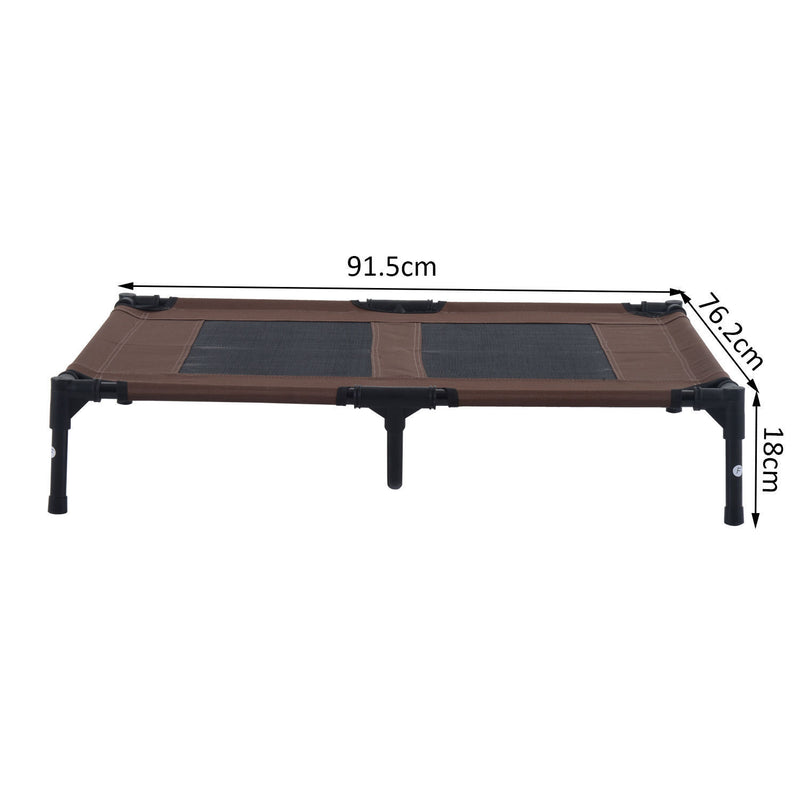 PawHut Pet Bed - Dark Brown