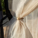 Outsunny 3.7 x 3(m) Metal Gazebo Grey