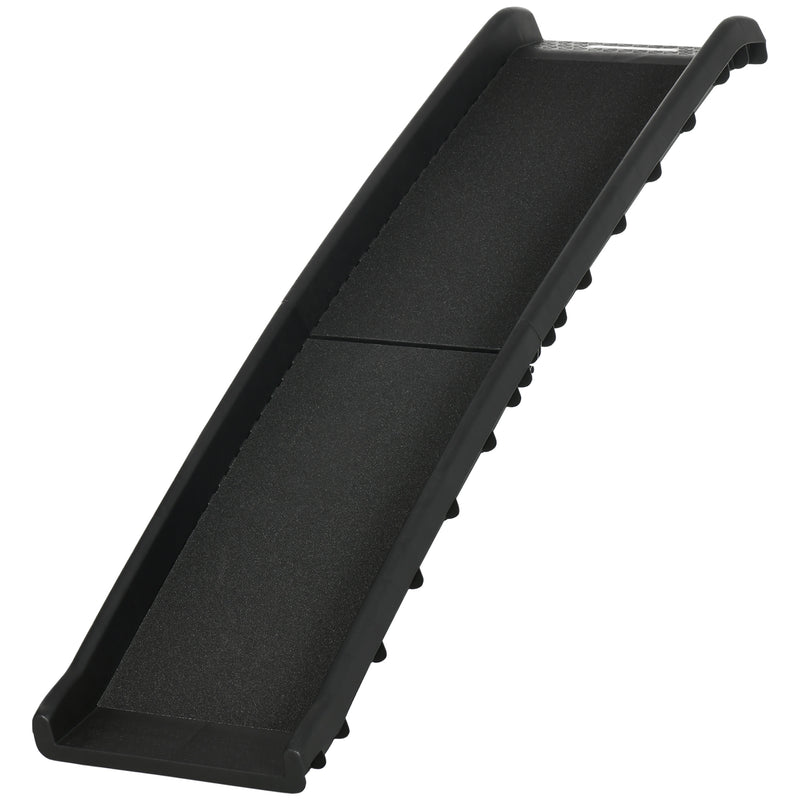 PawHut Foldable Pet Ramp Dog Ramp for Cars, Truck, SUV w/ Non-Slip Cover