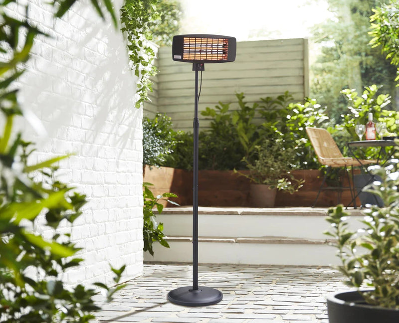 Swan Stand Patio Heater with Remote