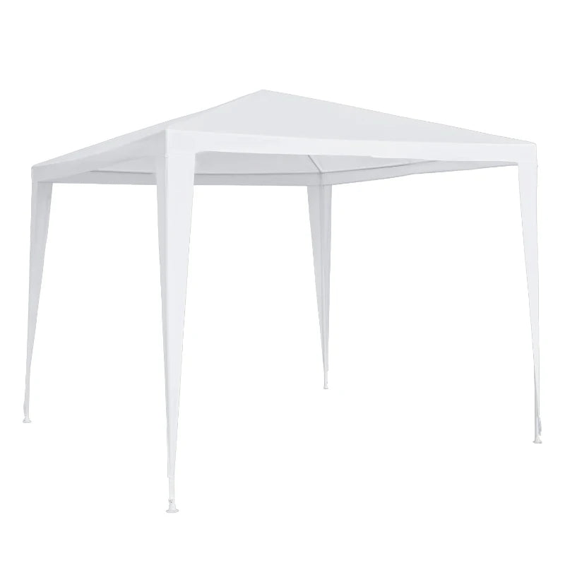Outsunny 2.7m x 2.7m  Party Tent White