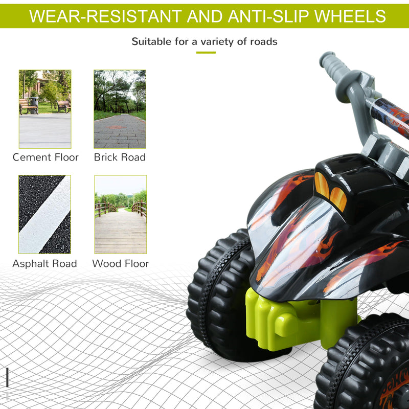 Kids Electric Quad Bike - Black