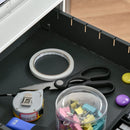 Vinsetto Filing Cabinet with 2 Drawers 39x48x48cm White