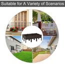 Outsunny 6-piece Lightweight Raised Flower Bed