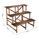 Outsunny Flower Stand 3 Tier