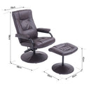 Recliner With Ottoman