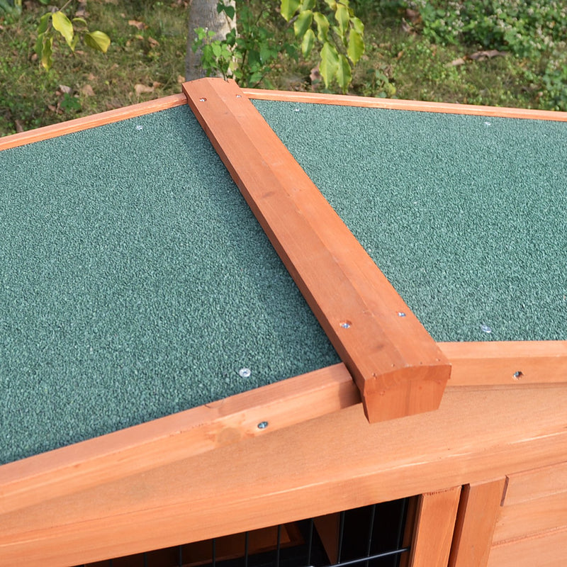 Pawhut Multi Level Rabbit Hutch