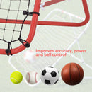 Red Baseball Rebounder Net