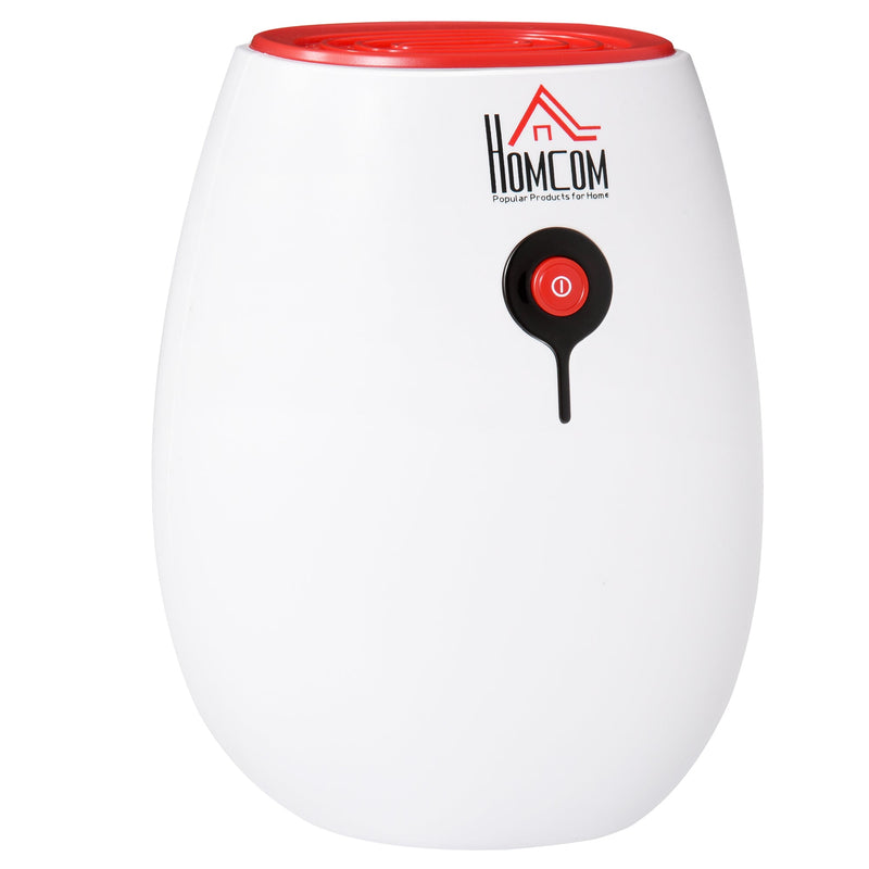 HOMCOM Portable De Humidifier 500ml Small White