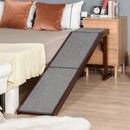 PawHut Pet Ramp For Dogs Cats W/ Non-Slip Carpet For Bed Sofa, 188x40.5x63.5cm
