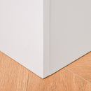 HOMCOM Kids Toy Storage Box, with Gas Hinge – White & Brown