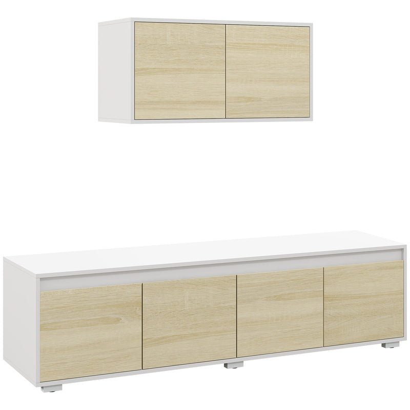 Tv cabinet on sale with cupboard
