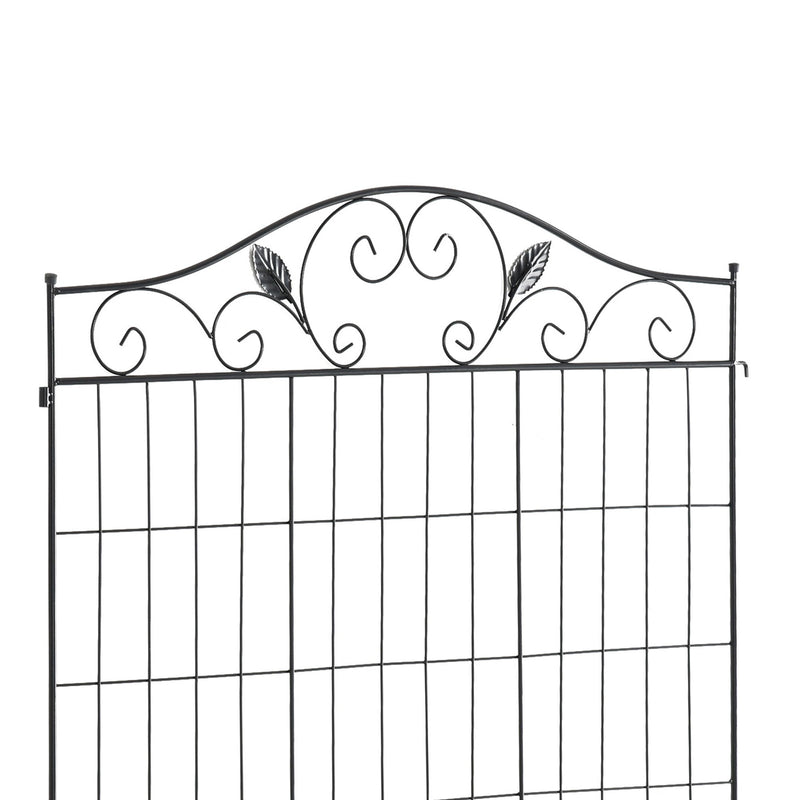 Outsunny Garden Decorative Fence Panels 44in x 12ft