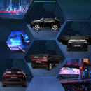 HOMCOM Kids Electric Ride On Sports Car 12V - Black