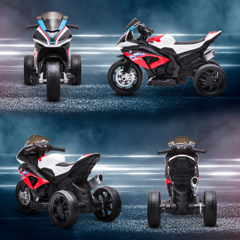 HOMCOM Kids Electric Ride On Motorcycle Bike BMW HP4 6V - Red