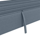 Outsunny Pergola Sun Shade Cover Roof Replacement for 3 x 2.15m Pergola, Grey