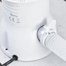 Outsunny Swimming Pool With Steel Frame & Filter 315L X 225W X 75H Cm - Grey