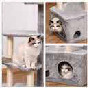 PawHut Cat Tree with Sisal Scratching Post