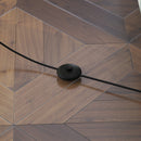 HOMCOM Shelf Floor Lamp with Dual Light, for Living Room, Bedroom, Black