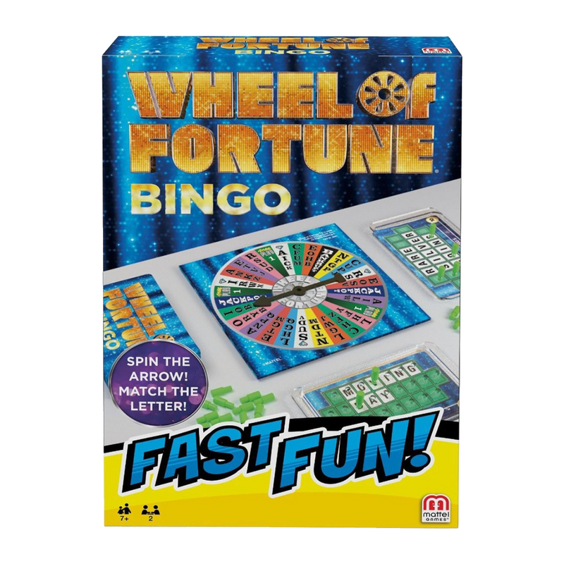 Fast Fun Wheel of Fortune Bingo Game