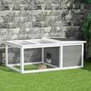 Pawhut Easy Access Rabbit Hutch