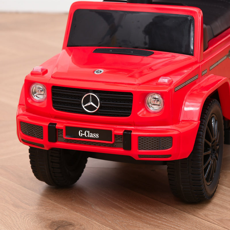 HOMCOM  Ride On Car Mercedes Benz G350 - Red