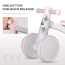 Kids Balance Bike - Pastel Pink