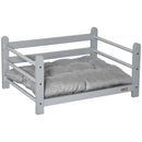 PawHut 65cm Raised Pet Bed Elevated Dog bed For Small Sized Dogs Cushion