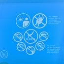 Outsunny Swimming Pool with Steel Frame & Filter  252L x 152W x 65H cm - Blue