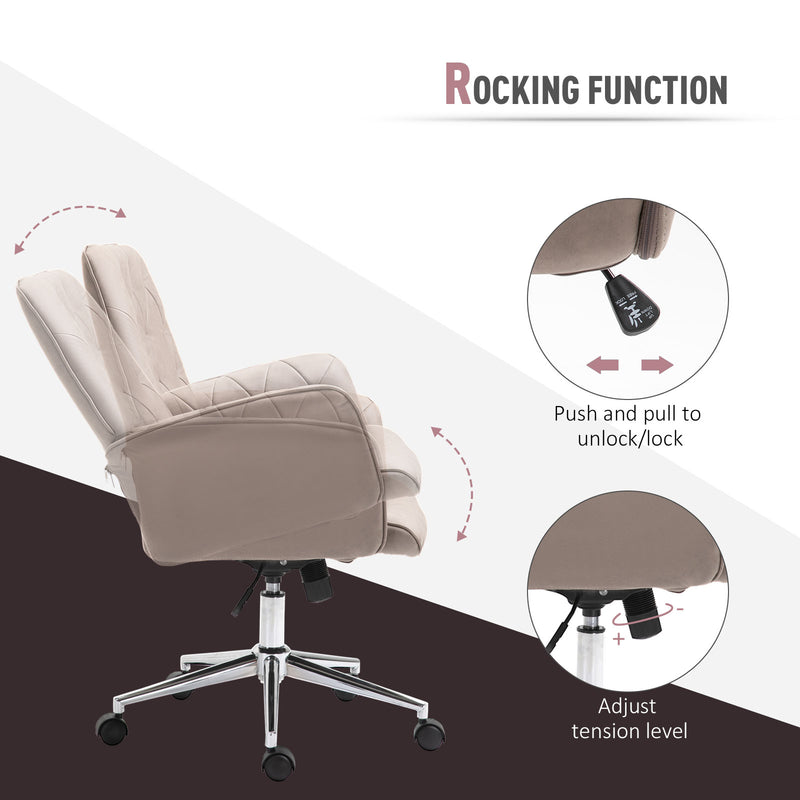Vinsetto Office Chair - Grey