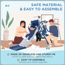 AIYAPLAY Kids Slide with Basketball Hoop, Basketball, for Ages 18-36 Months