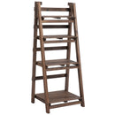 Outsunny 4-Tier Wooden Plant Shelf Foldable Flower Pots Holder Stand