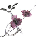 Halloween Garland with Artificial Autumn Leaves 2.2m