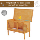 Pawhut Outdoor Rabbit Hutch