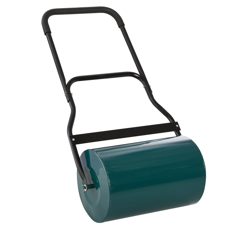 Outsunny 40L Lawn Roller Grass Ground Garden Push / Tow Landscaping Erasing Sod