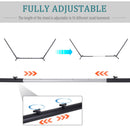 Outsunny Hammock Stand Black