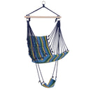 Outsunny Hammock Chair- Yellow/Blue