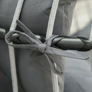 Outsunny Seat Cushion Set - Grey  (Chair Not Included)